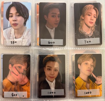 JIMIN 旻 幸運卡 回憶錄