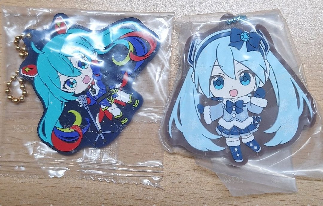 初音軟膠吊飾