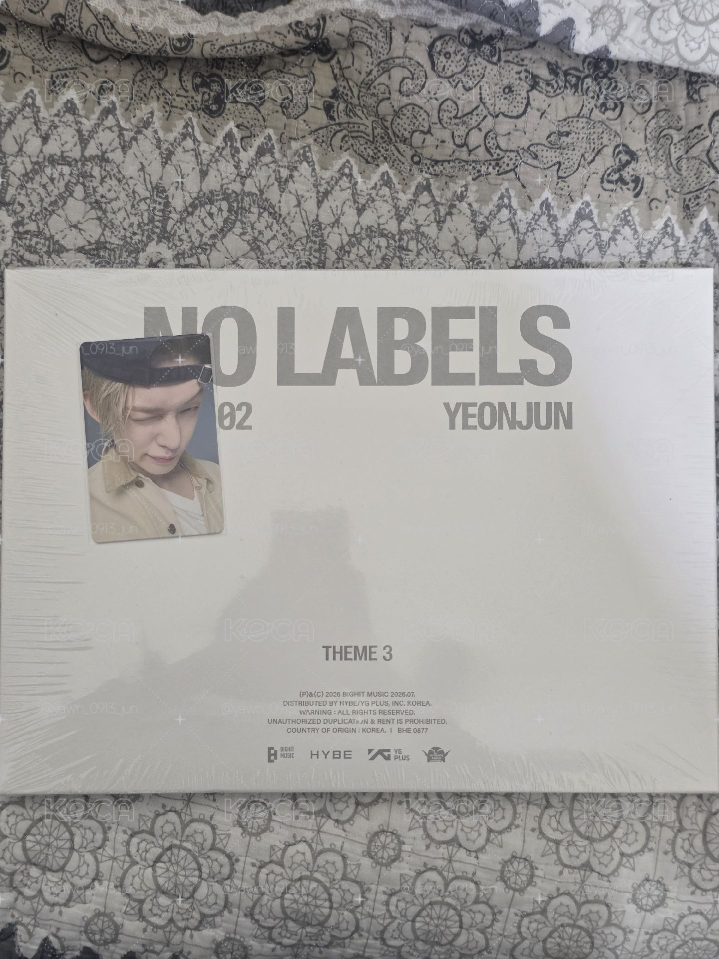 YEONJUN No Label 2