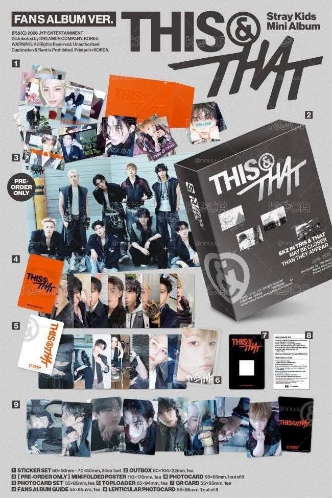 （現貨）SKZ THIS&THAT 電子專 全新未拆