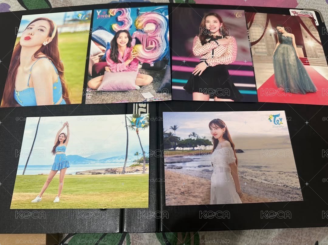 TWICE 明信片小盤 娜璉 3