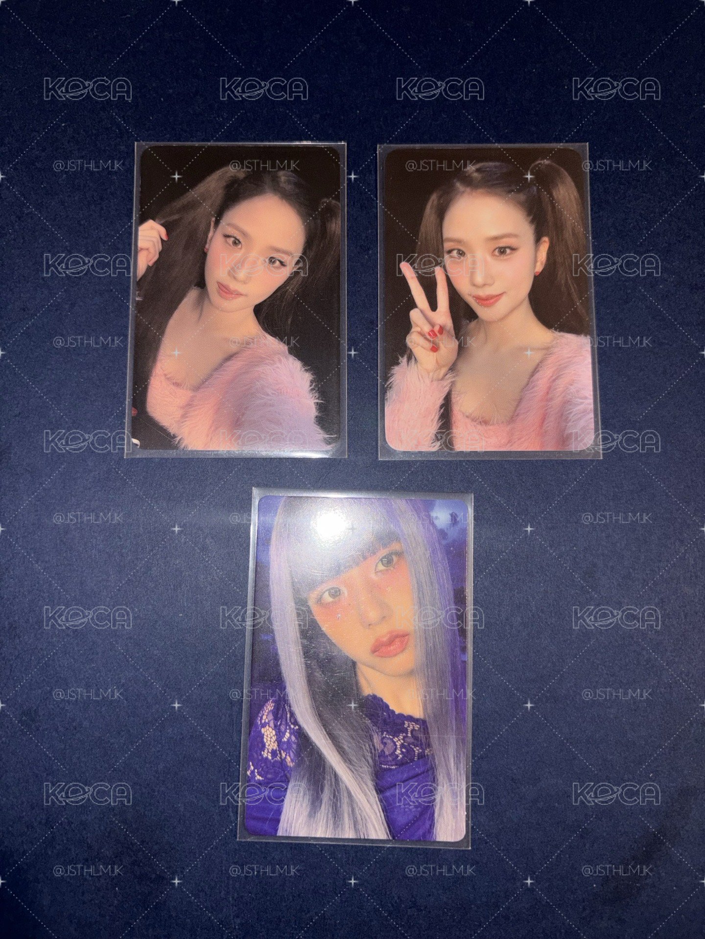 JISOO AMORTAGE特典 簽售 專輯小卡