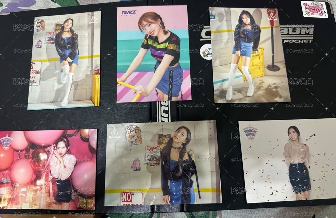 TWICE 明信片小盤 娜璉 5