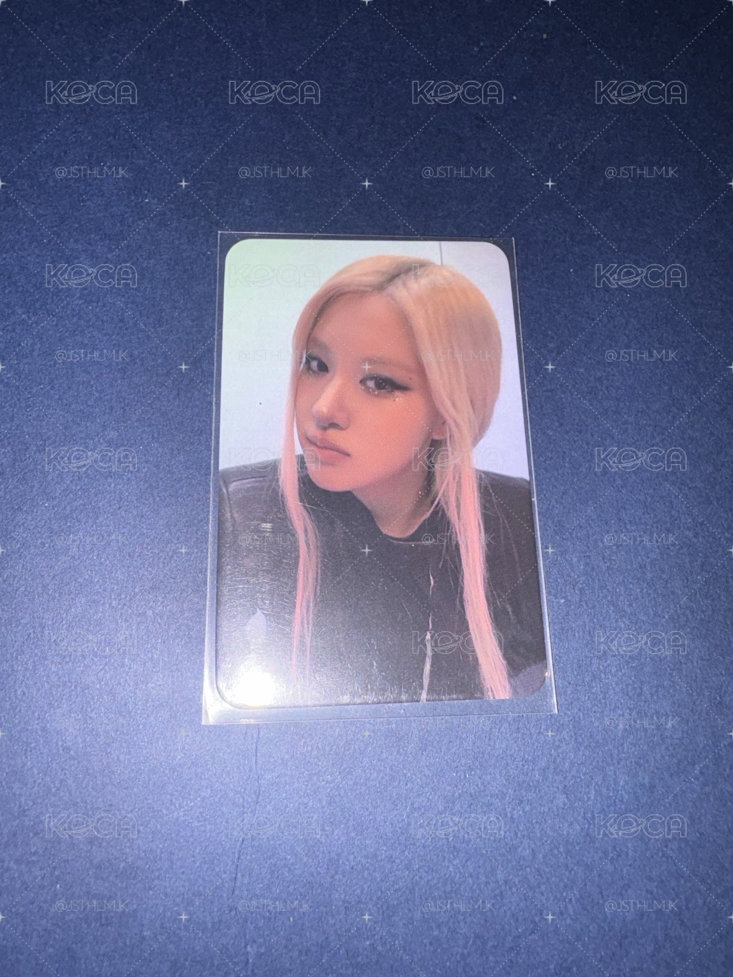 BlACKPINK DEADLINE ROSÉ DMM特典卡