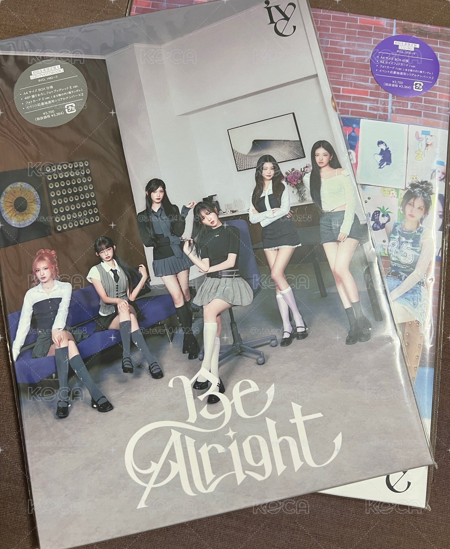 Be Alright I、E版