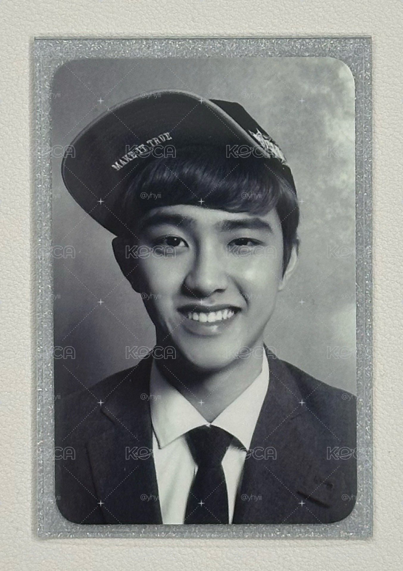 EXO 十週年鐵盒卡 咆哮校服