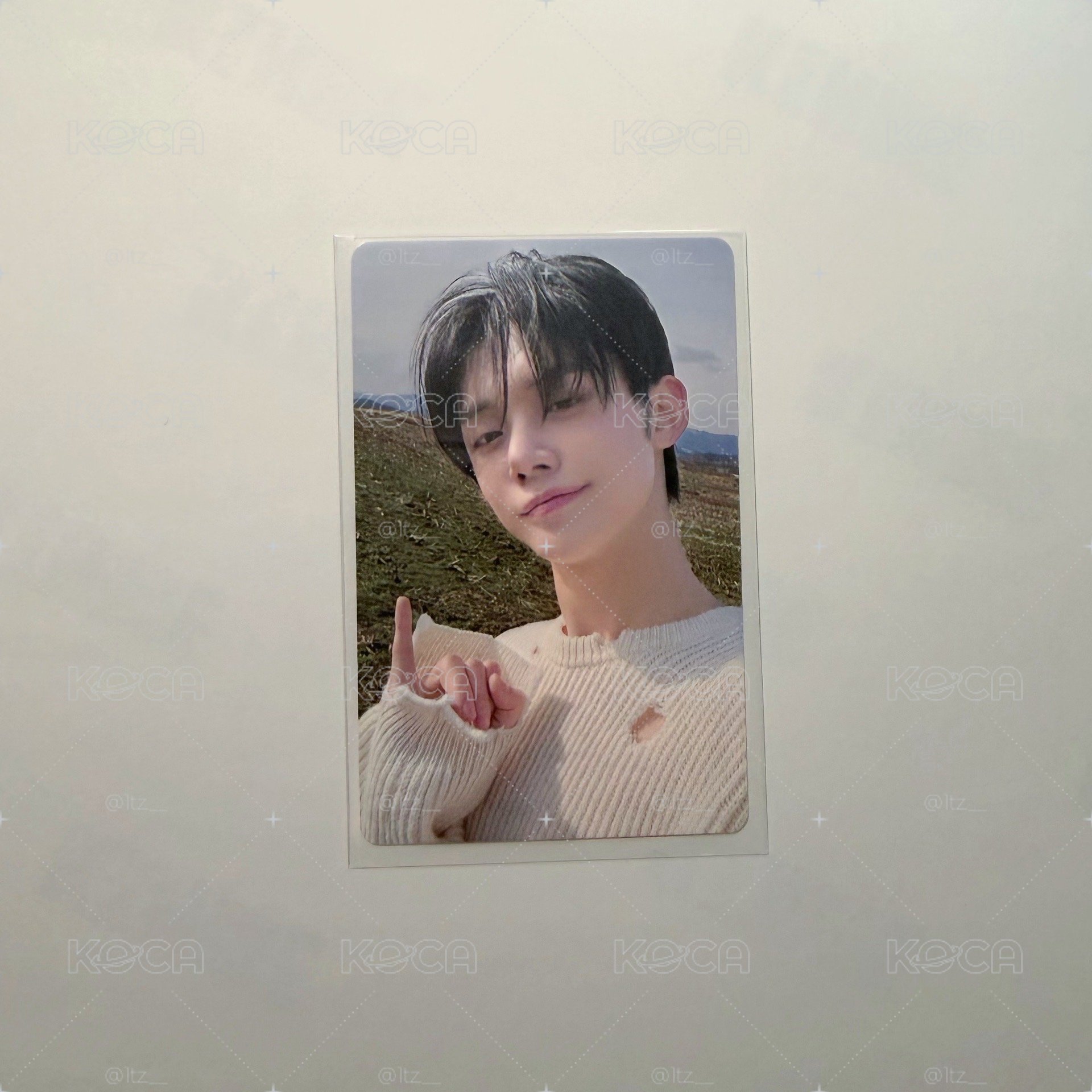 TXT YEONJUN崔然竣 迷六一直娛yzy青島語音簽售卡