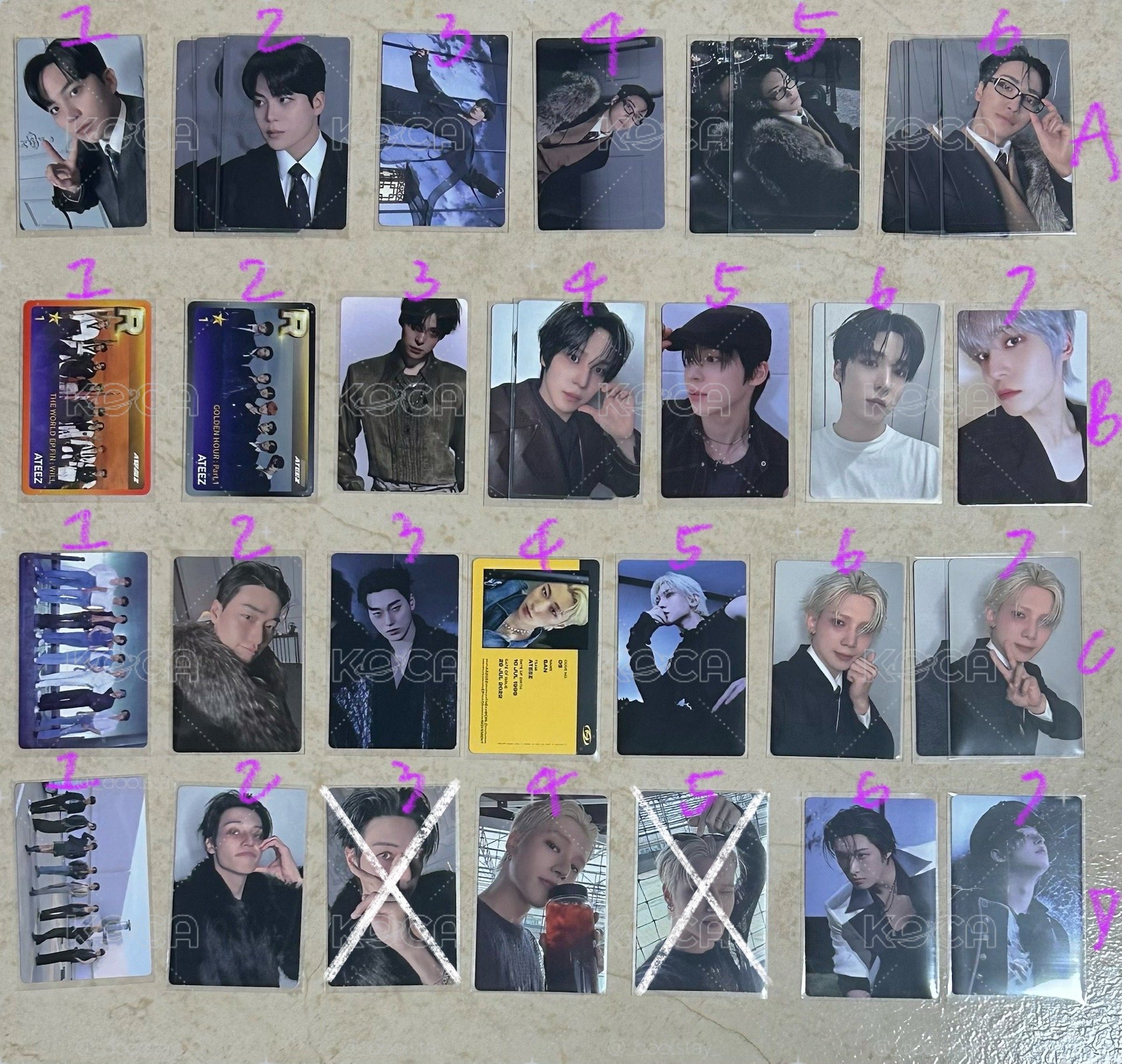 ATEEZ小卡賣場4️⃣