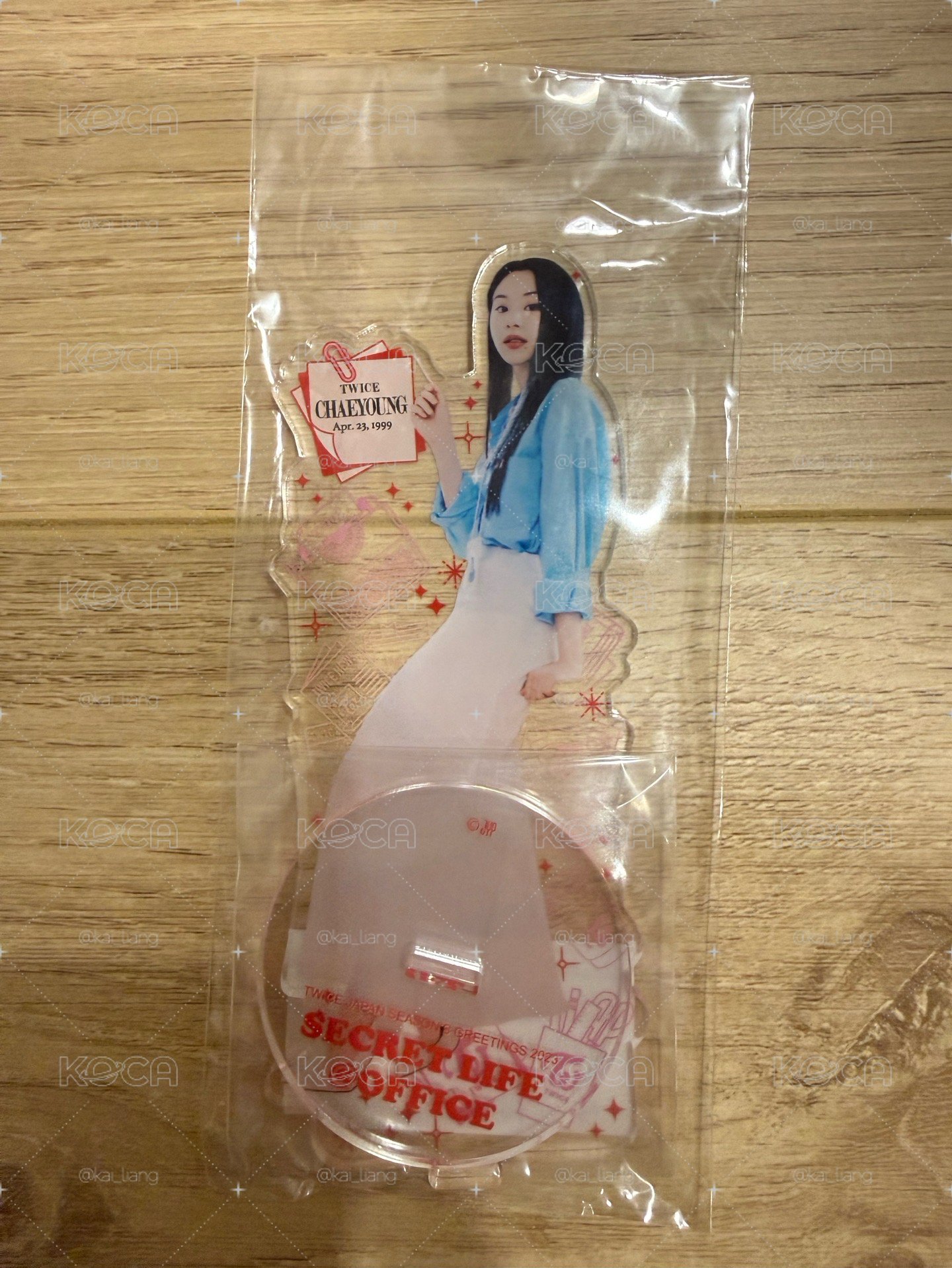 Twice 23‘JP年曆 立牌  彩瑛