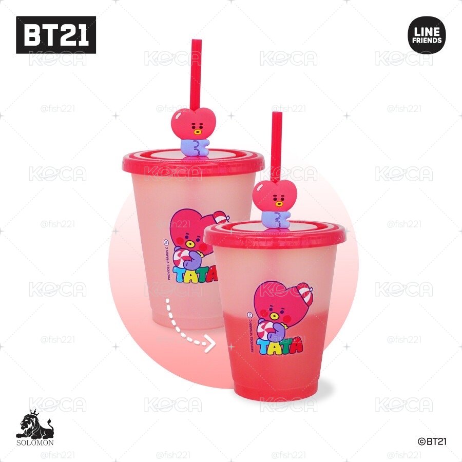BT21 TATA 吸管水杯