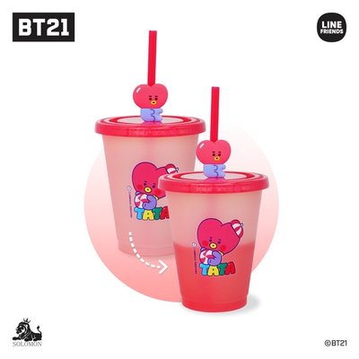 BT21 TATA 吸管水杯