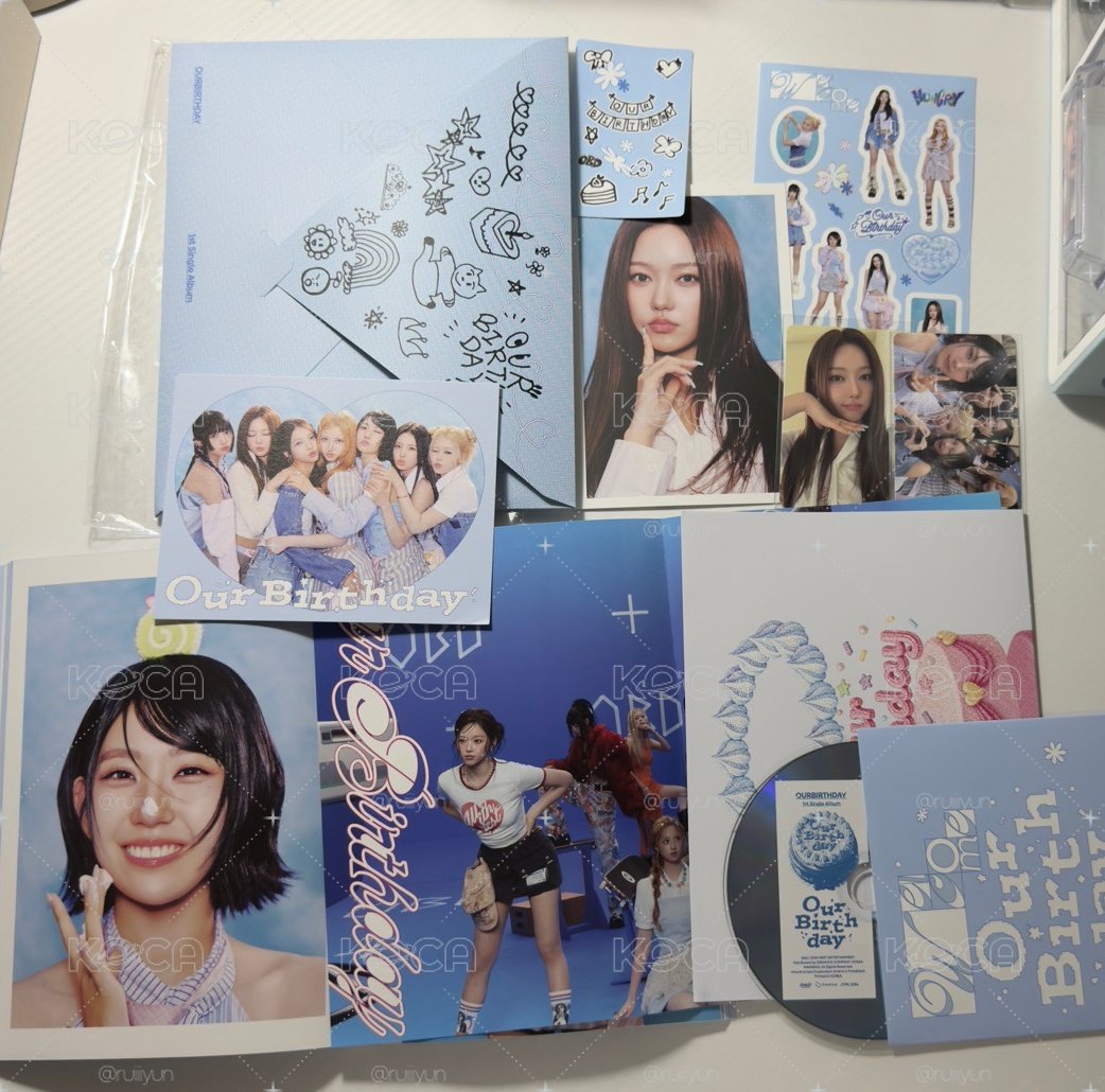 Our Birthday PHOTOBOOK VER. 專輯 WELCOME VER. 空專