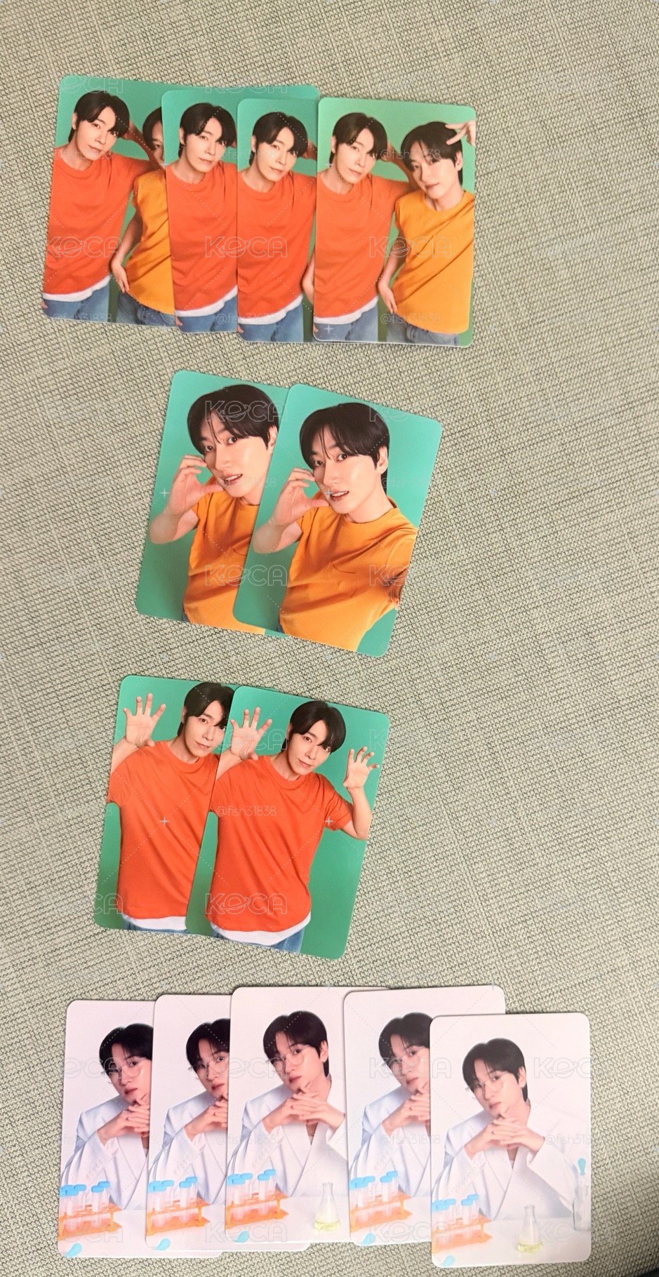 super junior d&e 康是美小卡