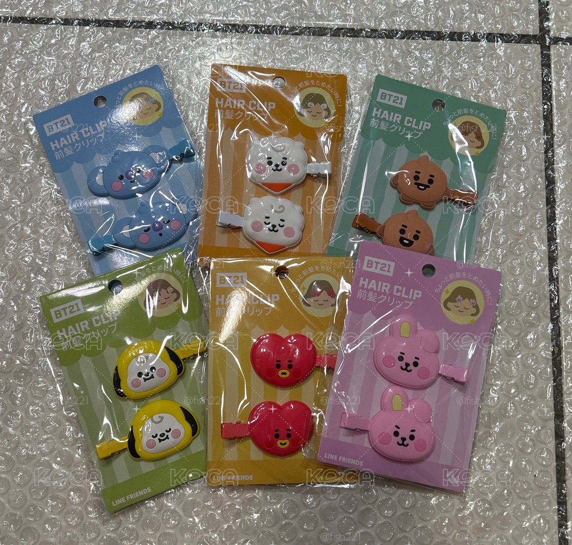 BT21 髮夾
