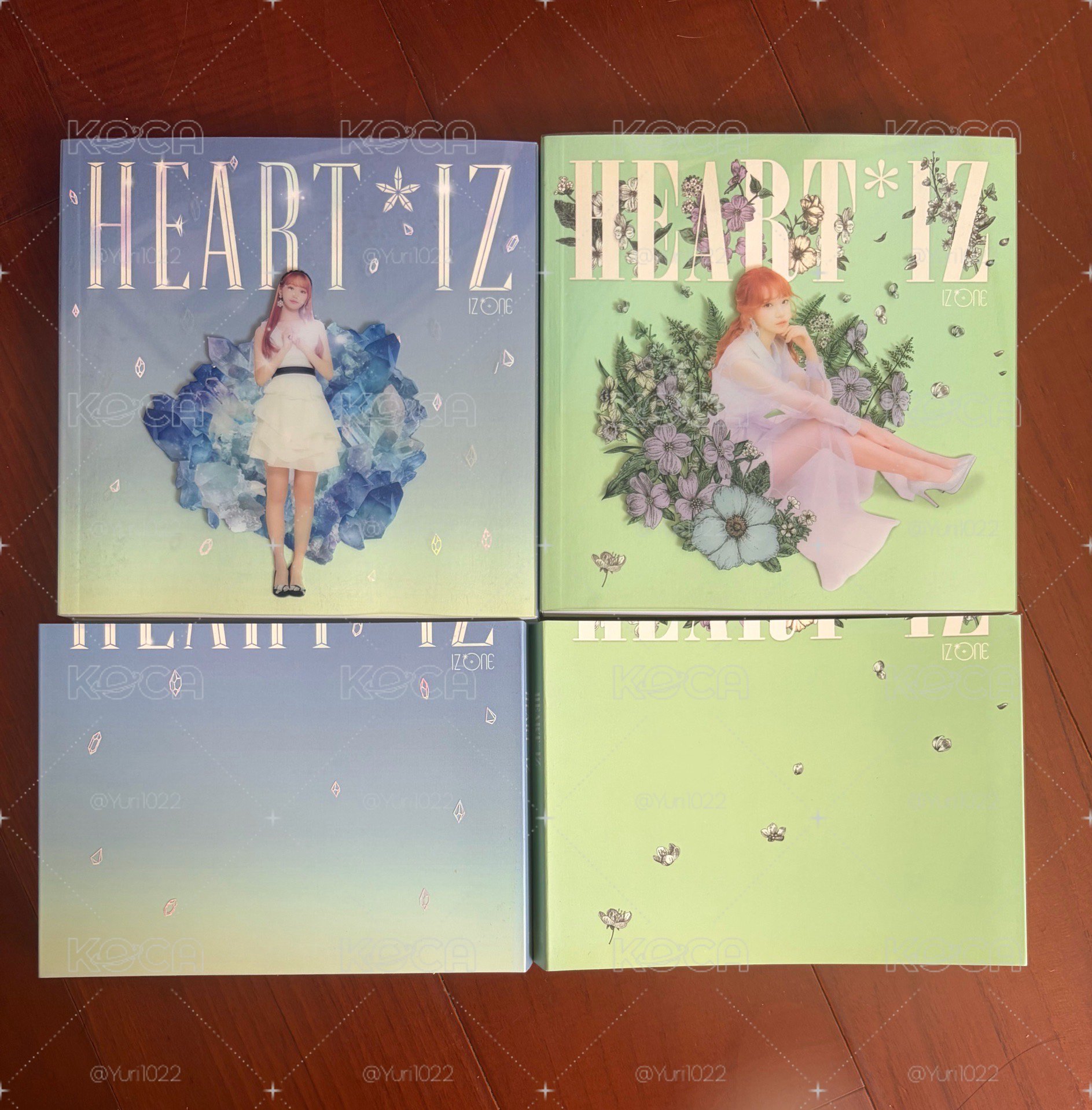 采源 HEART*IZ 專輯 Violet ver. 綠版 藍版
