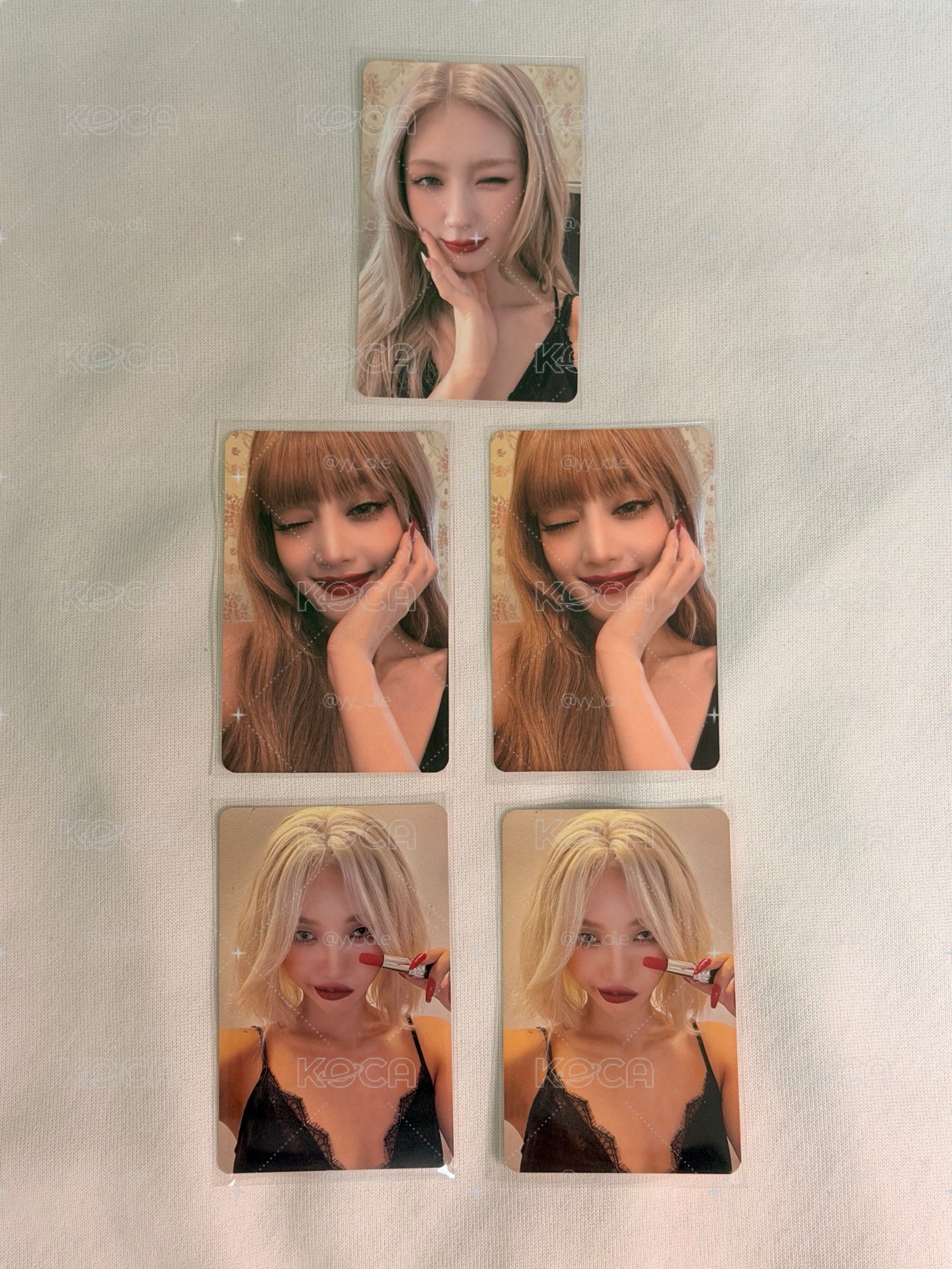I LOVE 專輯卡 Born ver. 盤出