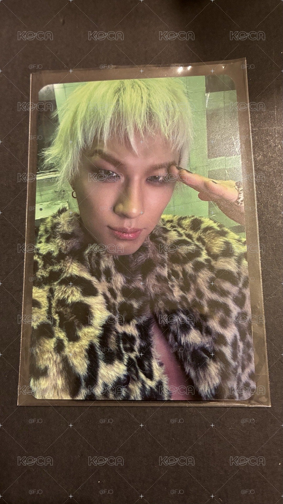 Taeyang 正規四Quintessence 雪紡紗海報卡