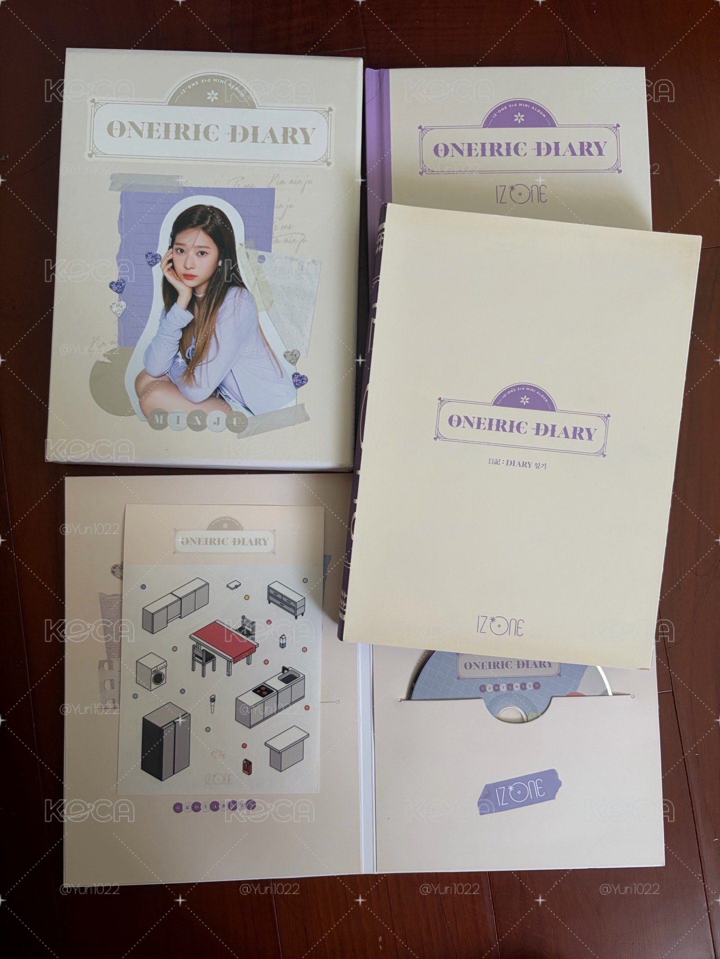 珉周 IZ*ONE 時期 Oneiric Diary 專輯 Diary ver. 