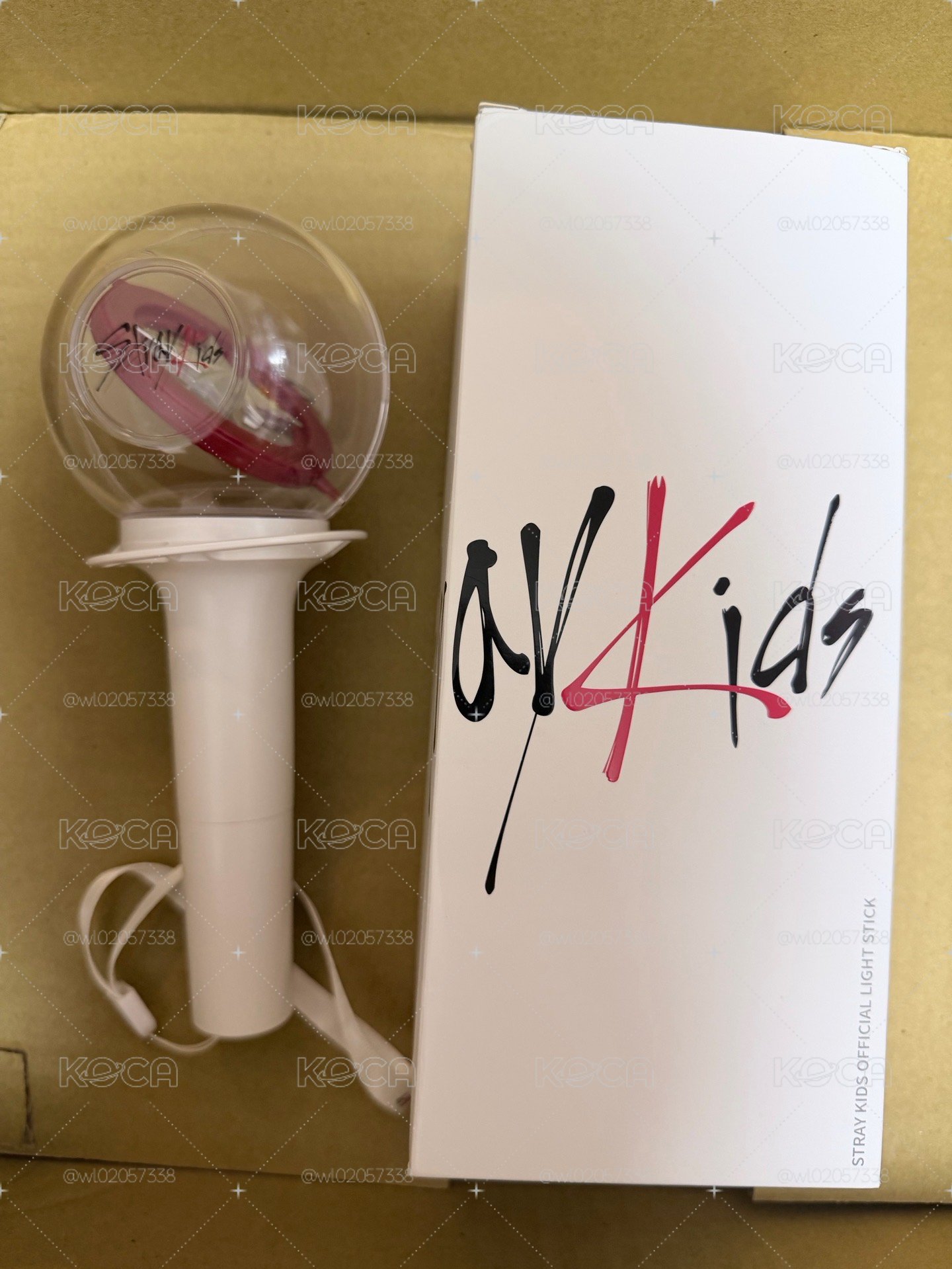  Stray Kids一代手燈(有使用痕跡詳圖