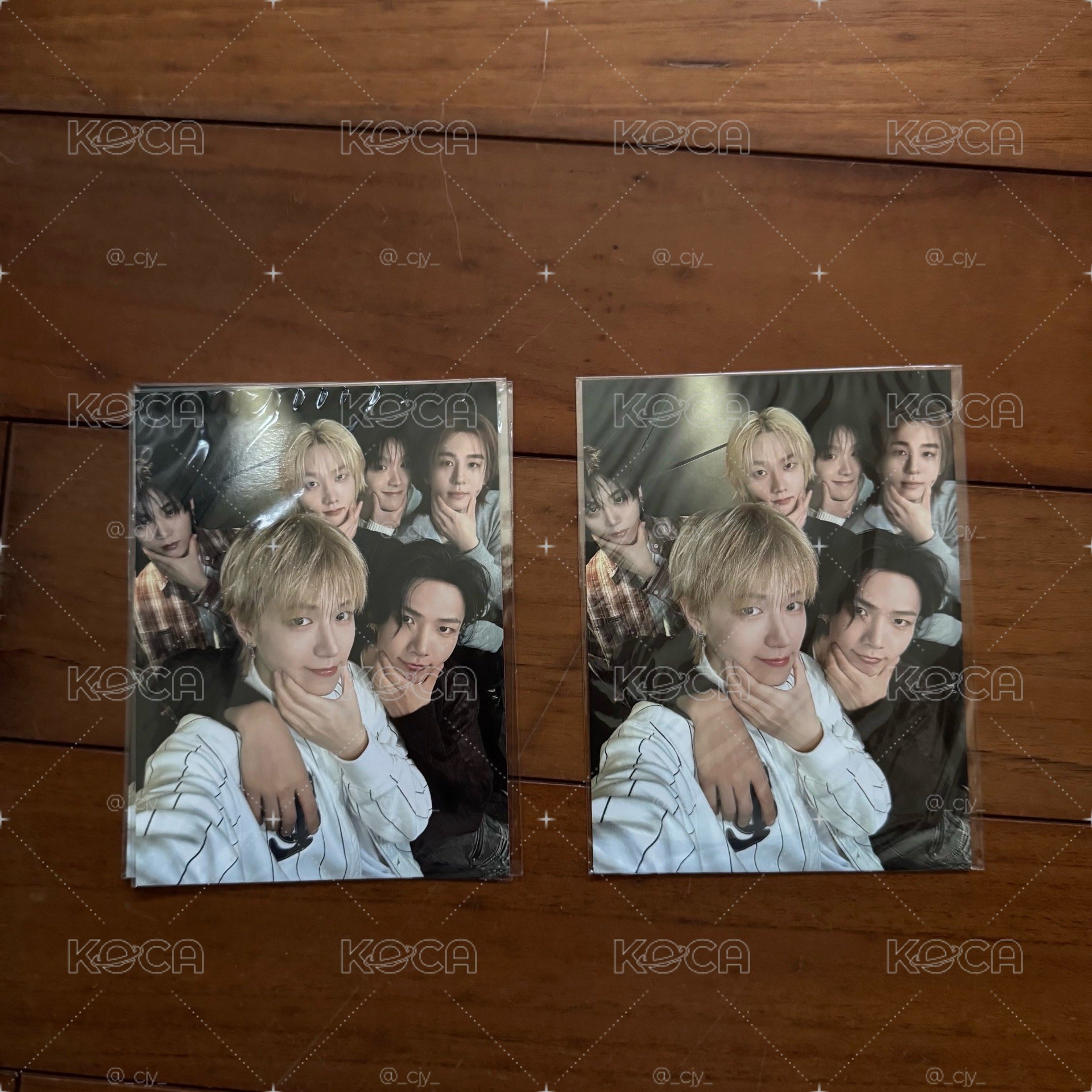 HOME weverse 團體特典明信片
