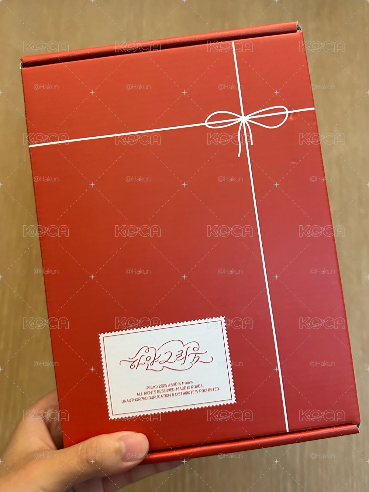 fromis_9 白色思念聖誕盒子
