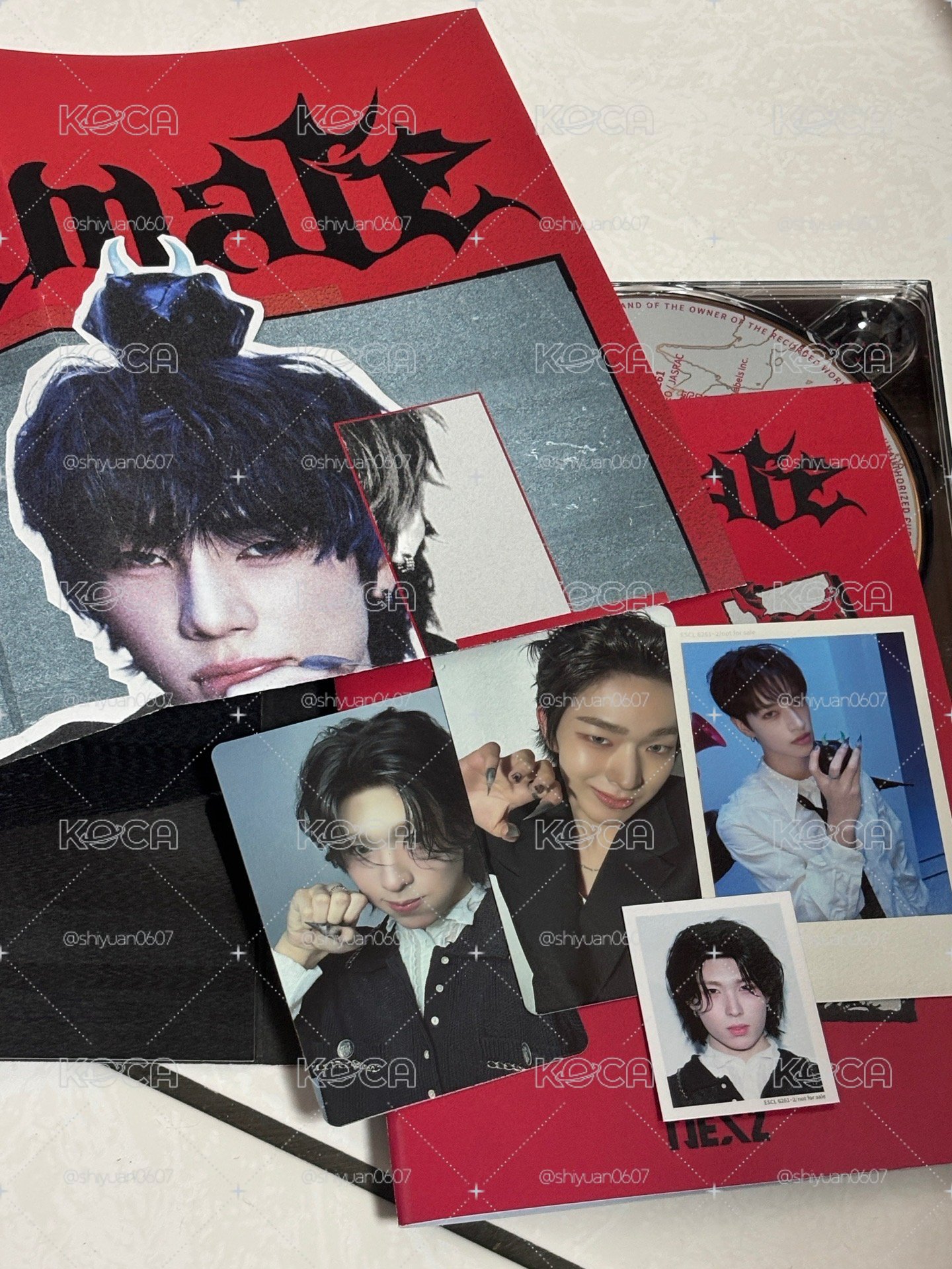 狗尼海報你要不要嗎🥺還有可愛的證件照和小卡🥺磨牙的貼紙也非常萌!