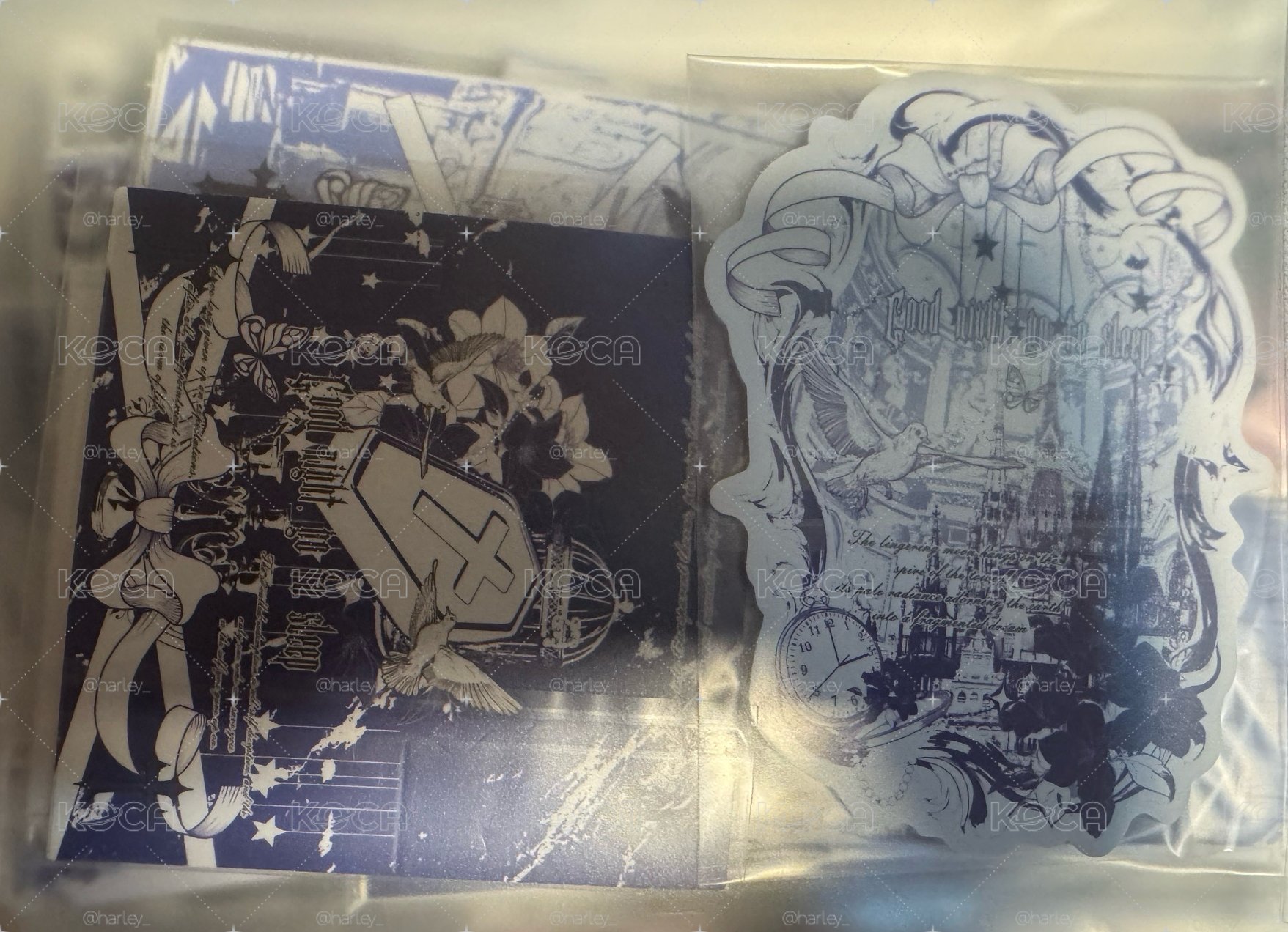 文創 打包材料 星幣十 晚安入眠 試吃1p