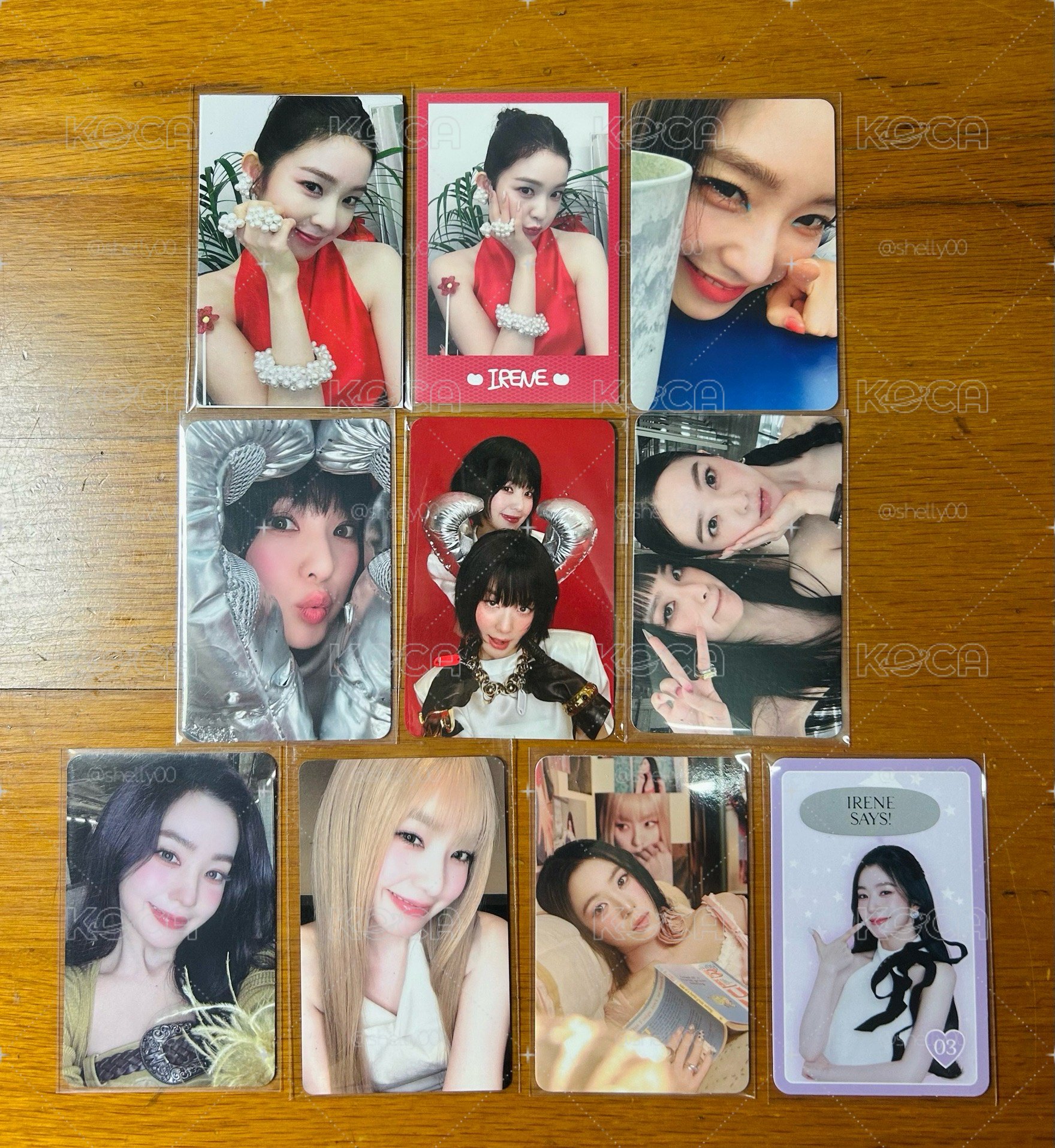 Irene、阿瑟小卡