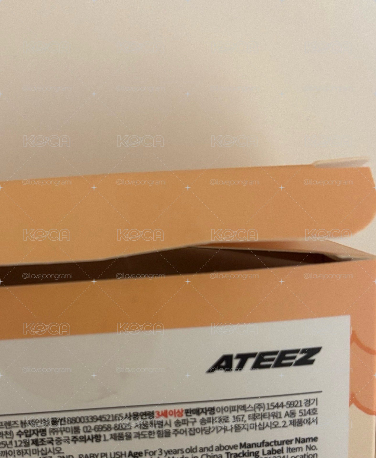 ATEEZ 弘中 MIGHTEEZ 寶寶娃（含卡）