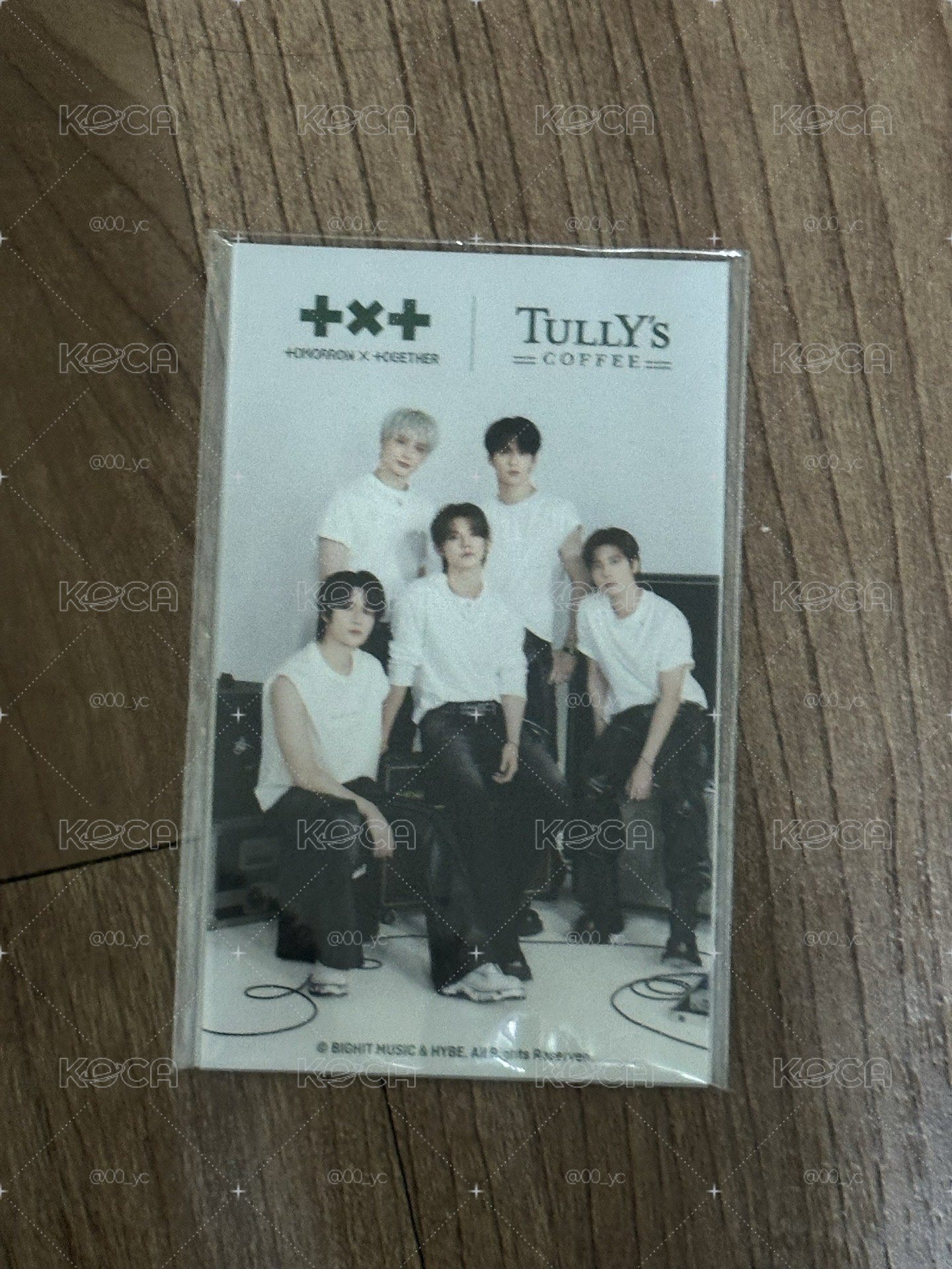 txt tullys 貼紙組
