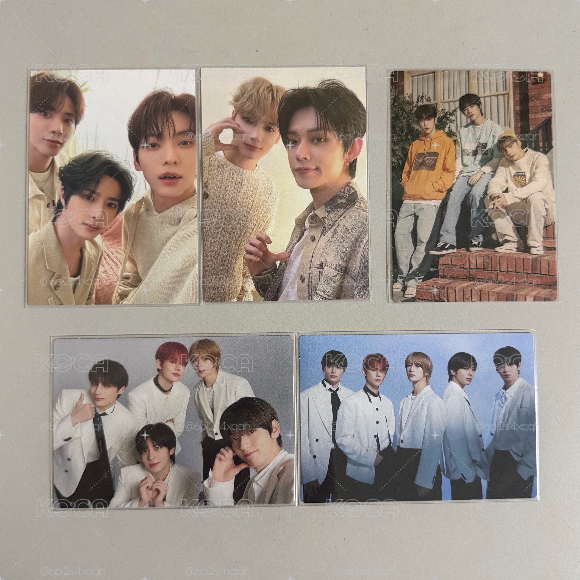 TXT 雙人 多人 演唱會隨機卡 飯咪隨機卡