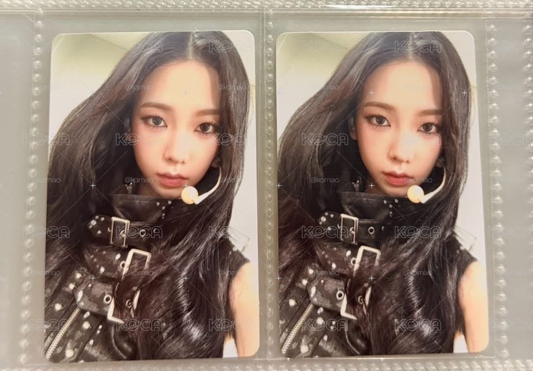 karina 華納幸運卡1張