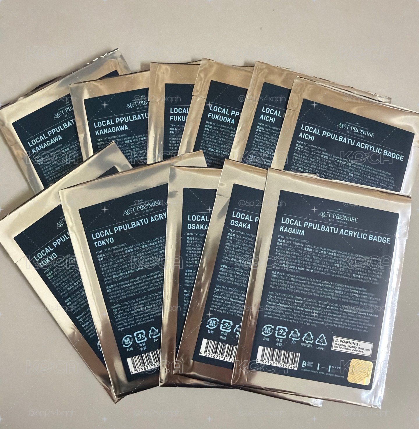 黃春 松喵 日巡 徽章