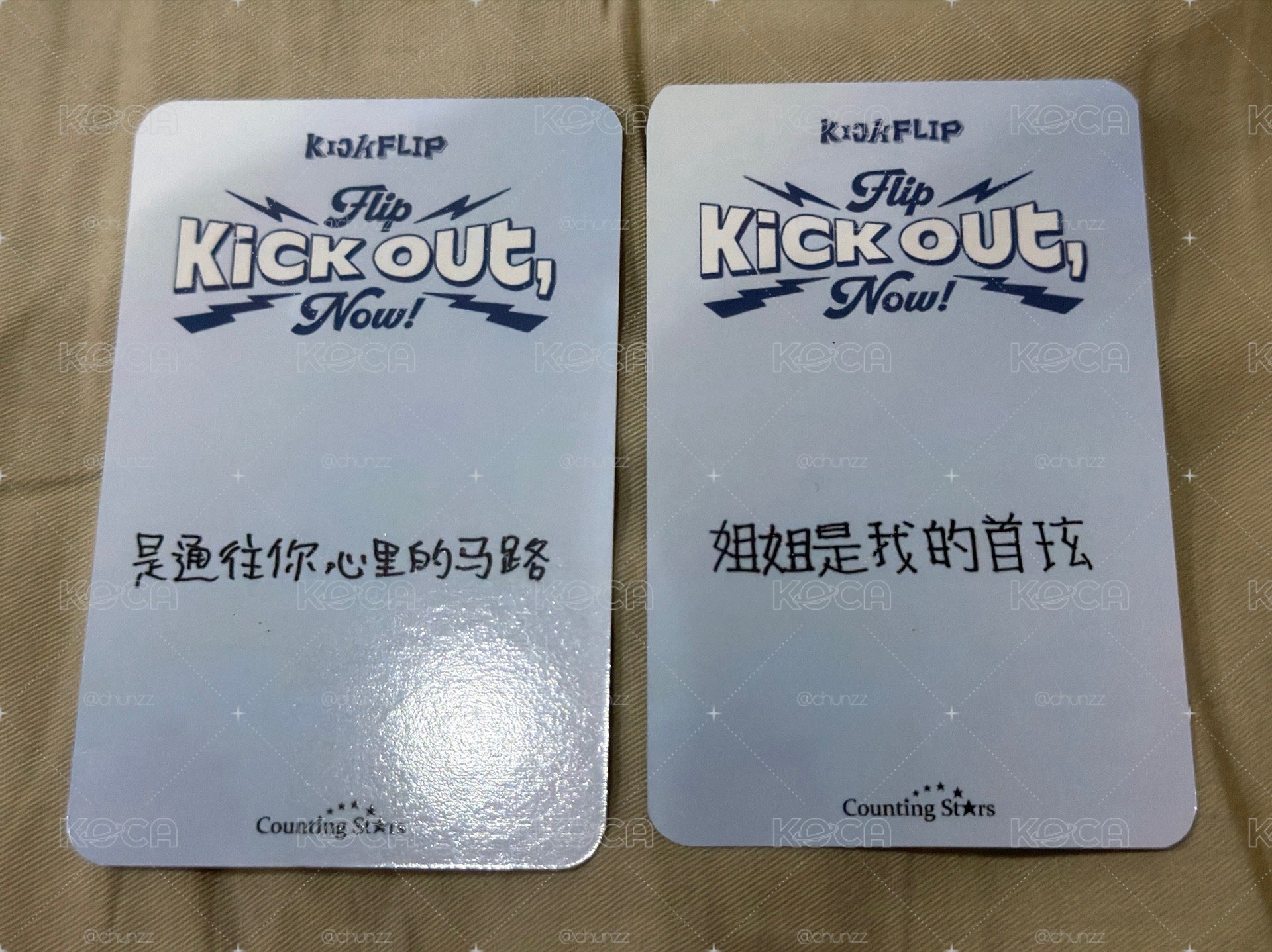 迷二 數星星 1.0 簽售卡 小狗ver.