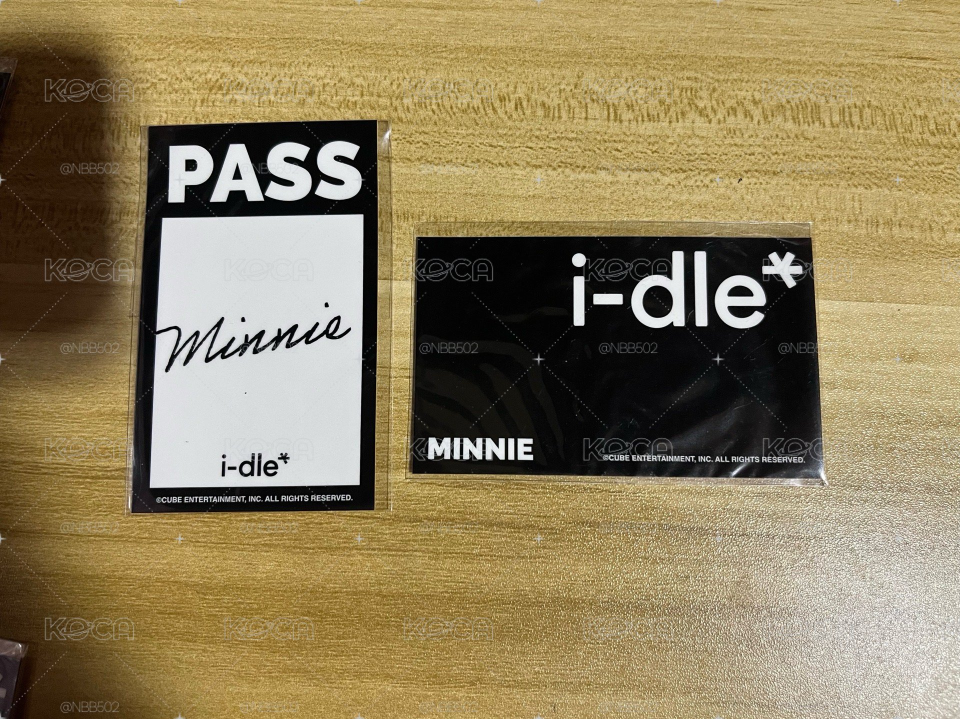 🏆 I-dle 日巡一番賞 貼紙*2 米妮