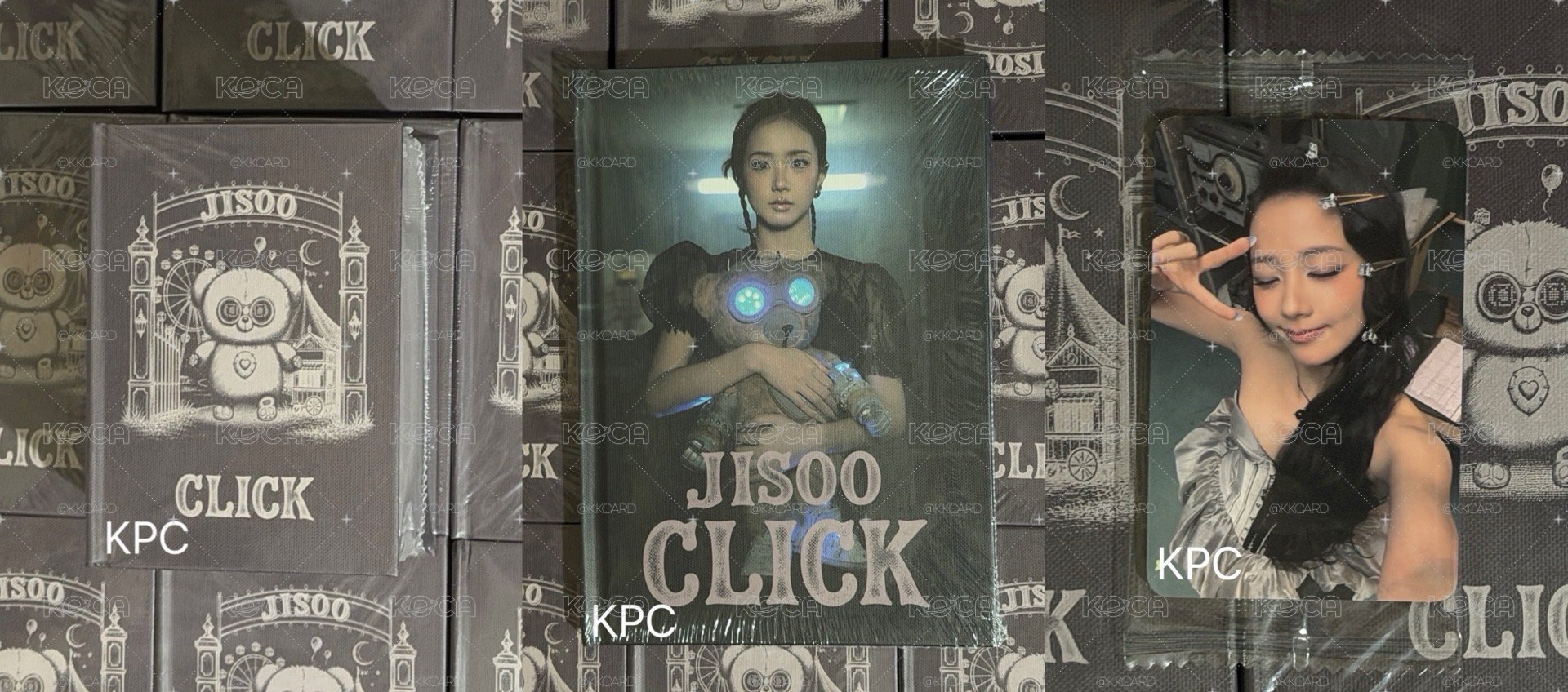 現貨速出 不用等 BLACKPINK JISOO CLICK專輯 K4特典
