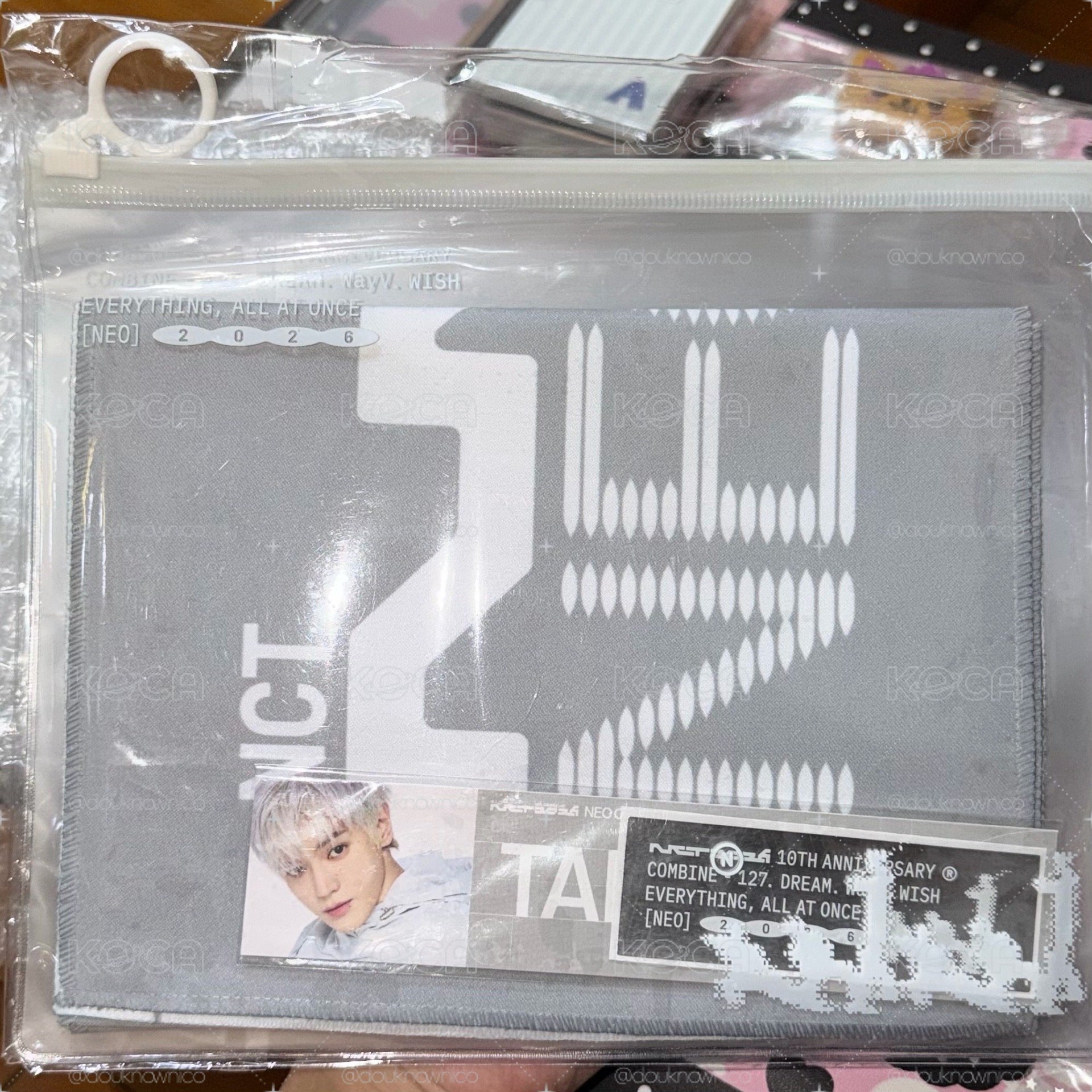 NCT 127 Taeyong 大隊十週年 手幅 李泰容