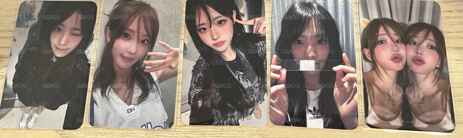 五張一組（第三排）
