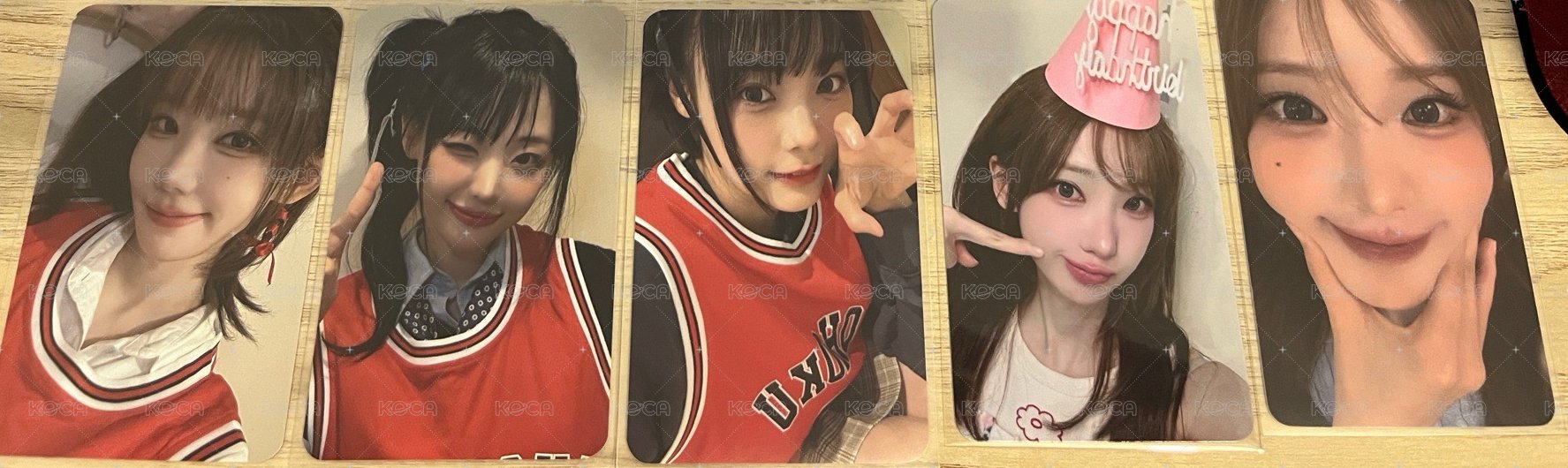 五張一組（第三排）