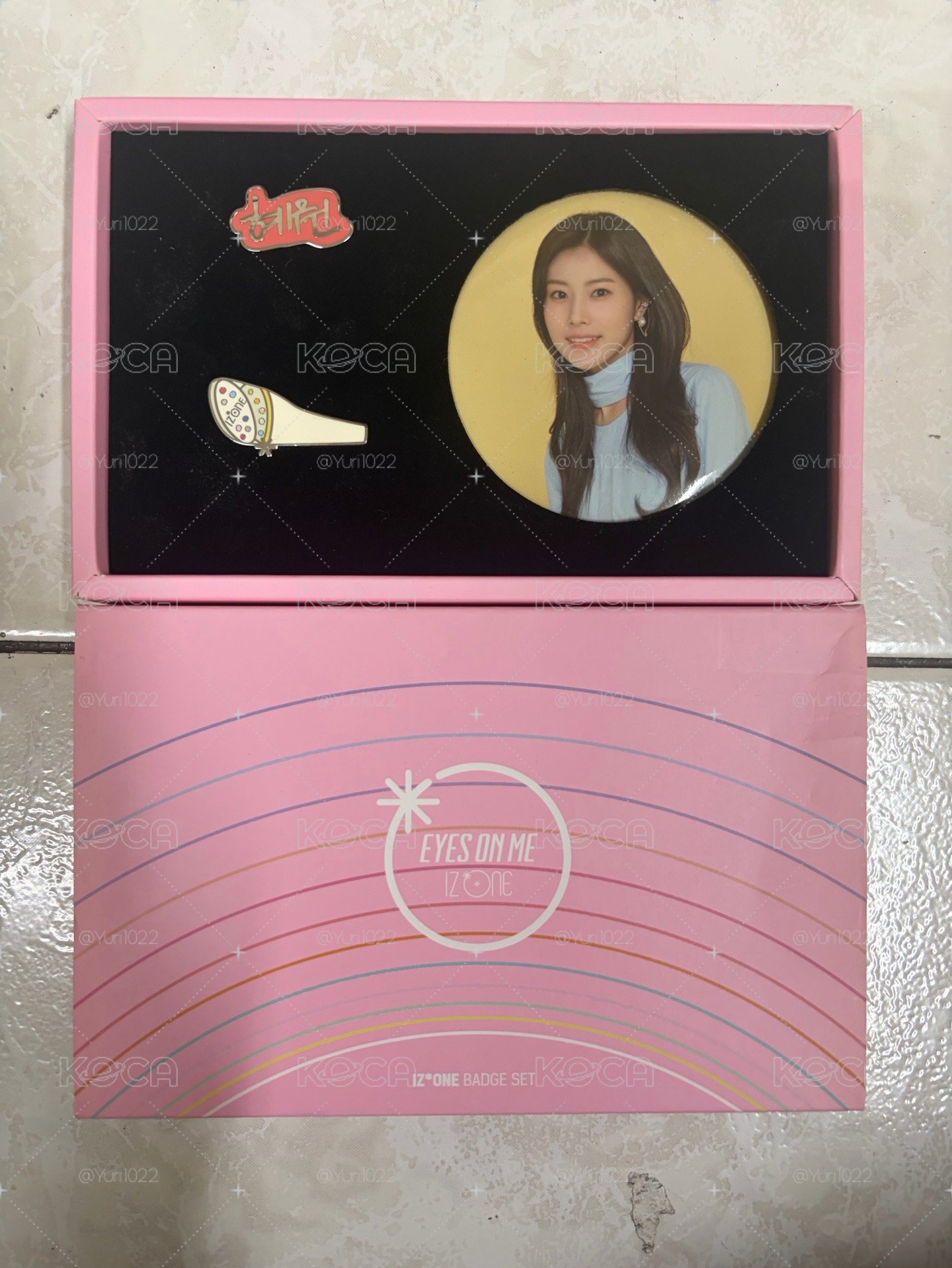 惠元 IZ*ONE 時期 1st 演唱會 徽章組