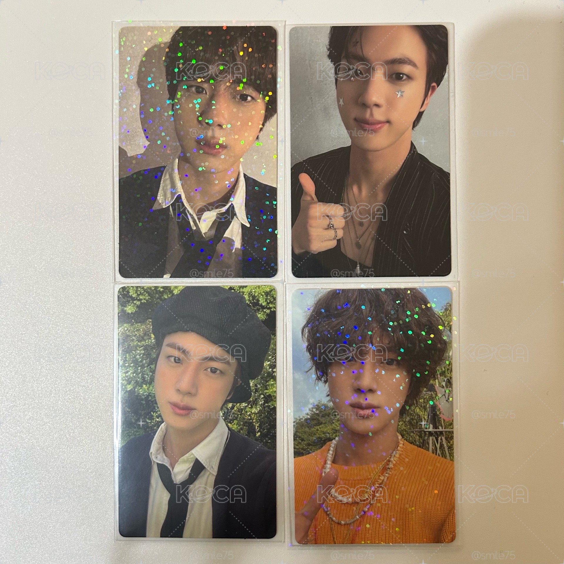 BTS 防彈少年團 金碩珍 JIN the astronaut 專卡 小卡