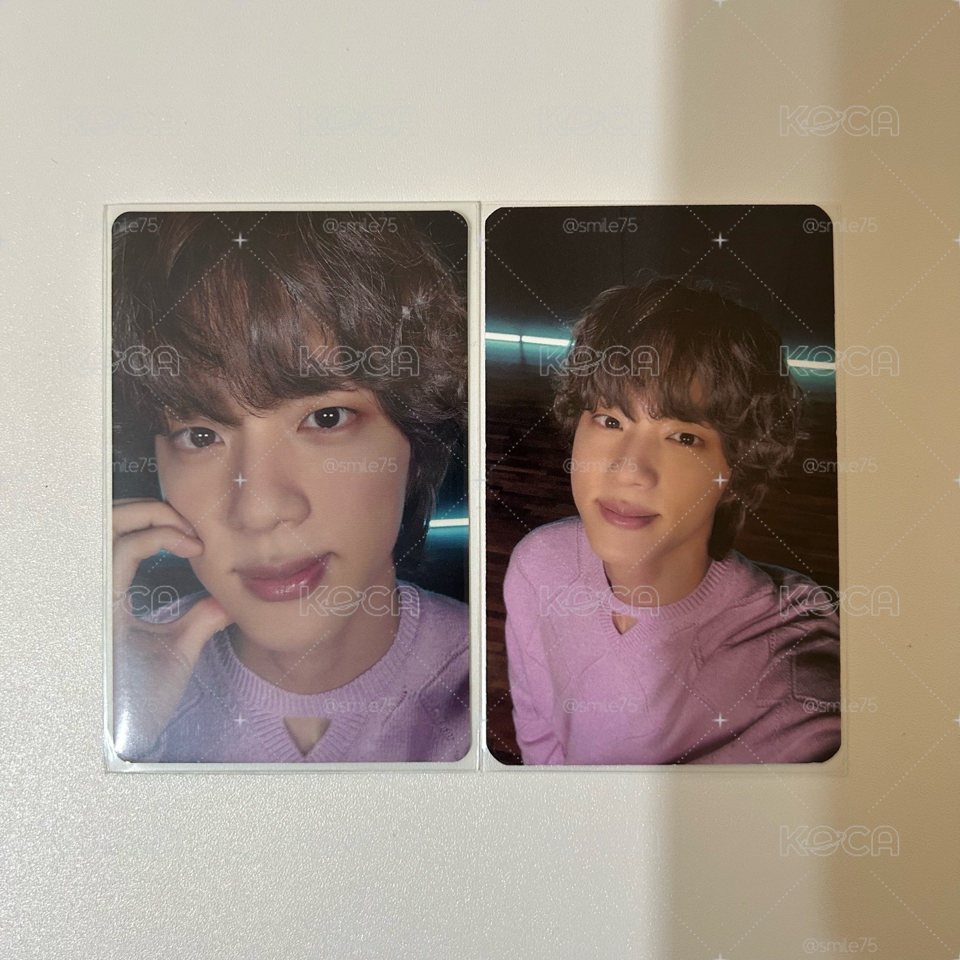 BTS 防彈少年團 金碩珍 Jin the astronaut  環球 特典 SW 幸運卡
