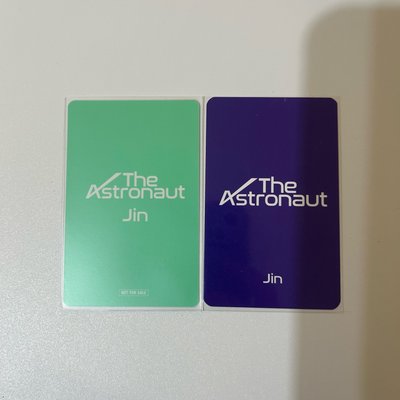 BTS 防彈少年團 金碩珍 Jin the astronaut  環球 特典 SW 幸運卡
