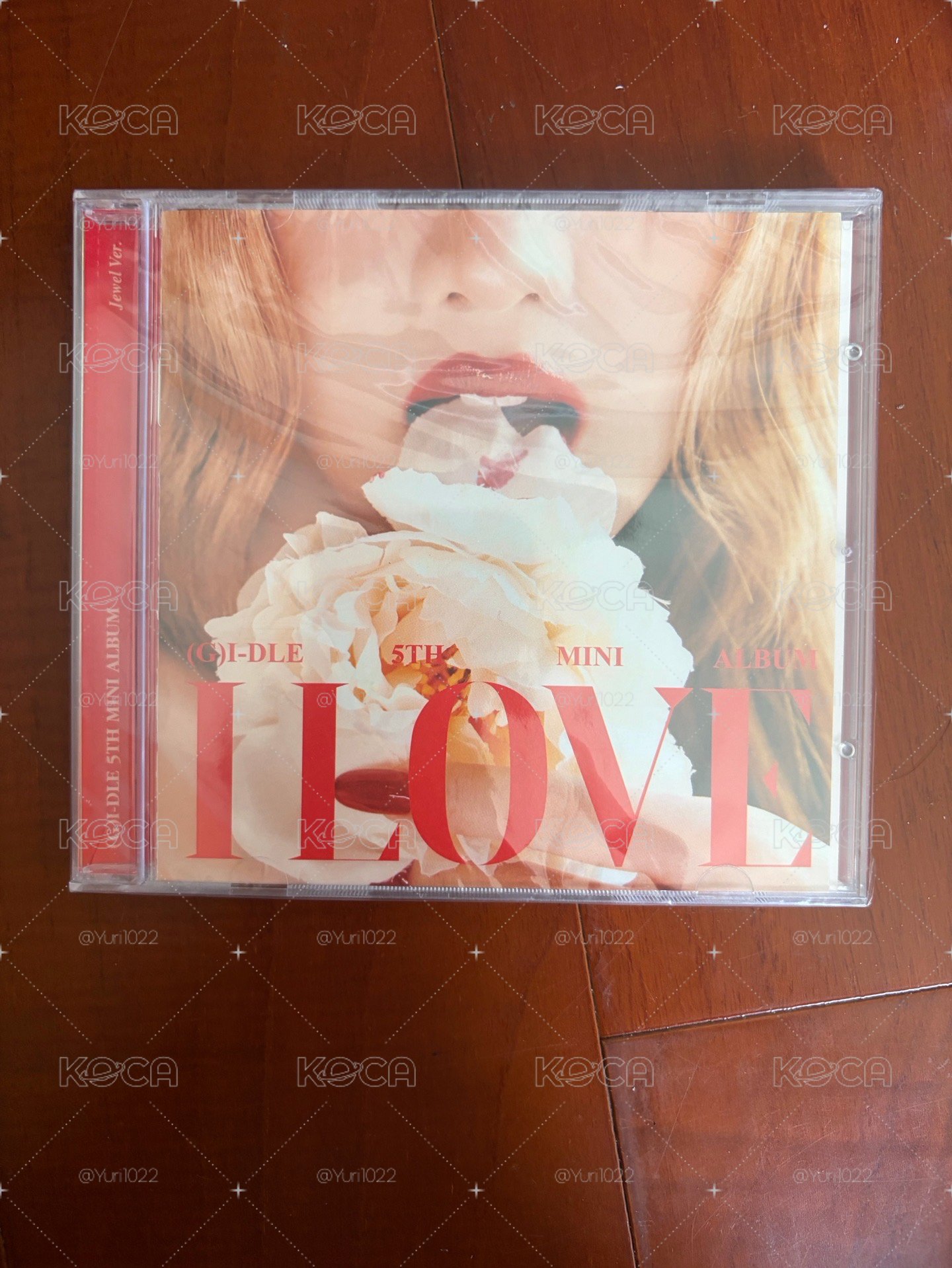 全新未拆 米妮 I LOVE 單封 專輯 jewel