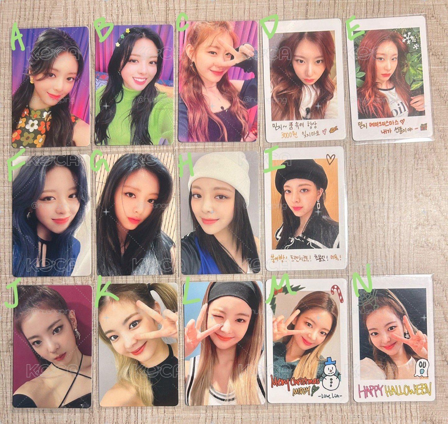 ITZY NBD小卡