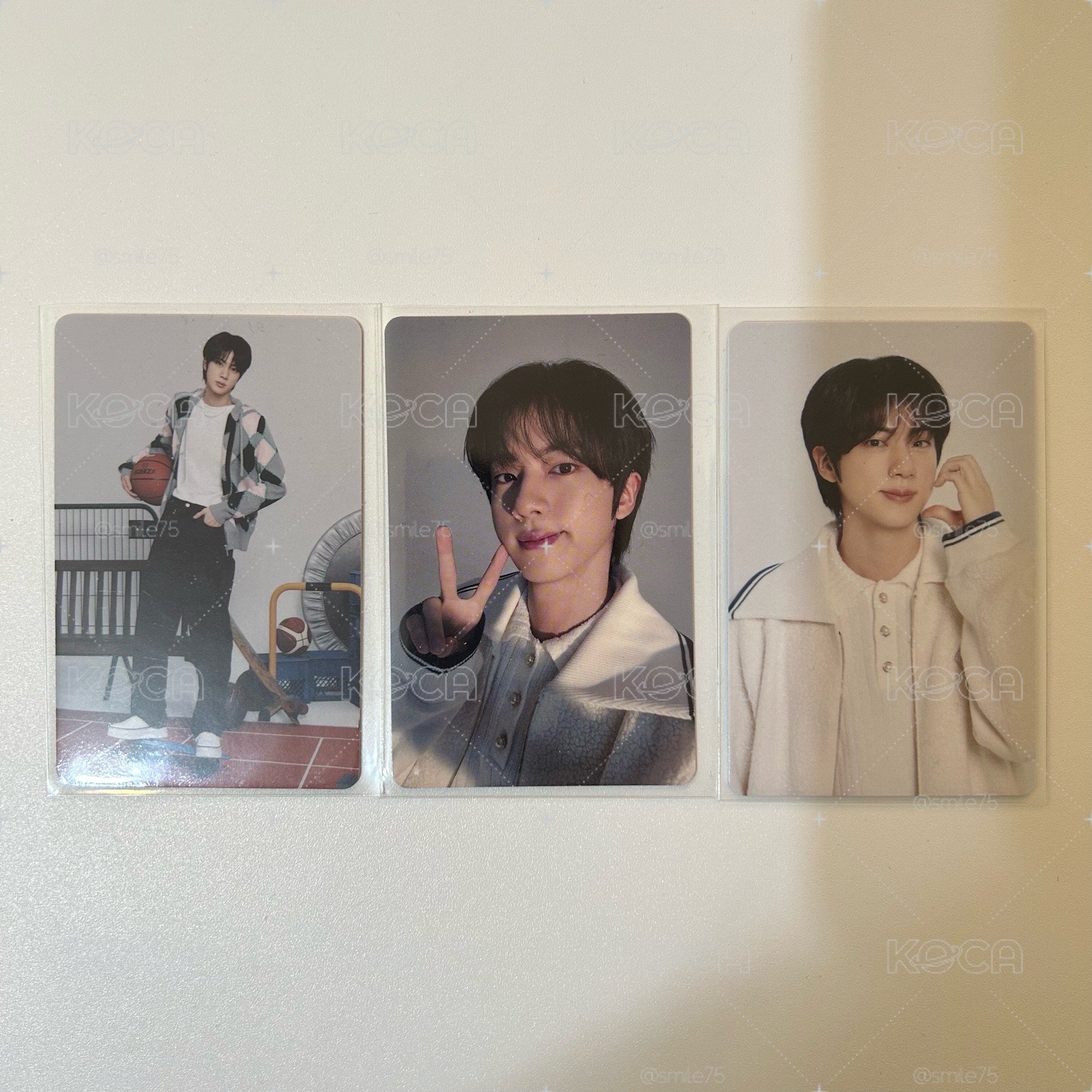 BTS 防彈少年團 金碩珍 JIN 跑珍 演唱會 日本 隨機卡 小卡