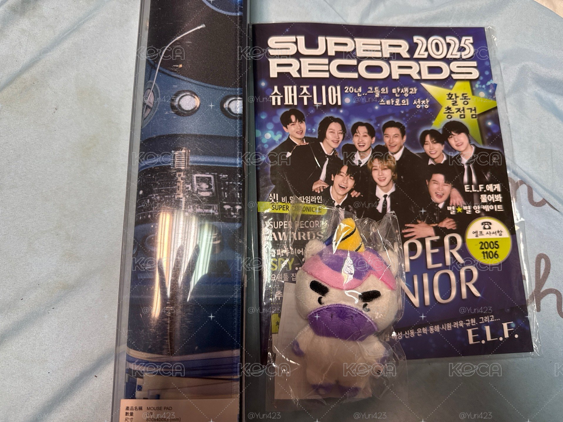 始源馬+滑鼠墊+雜誌