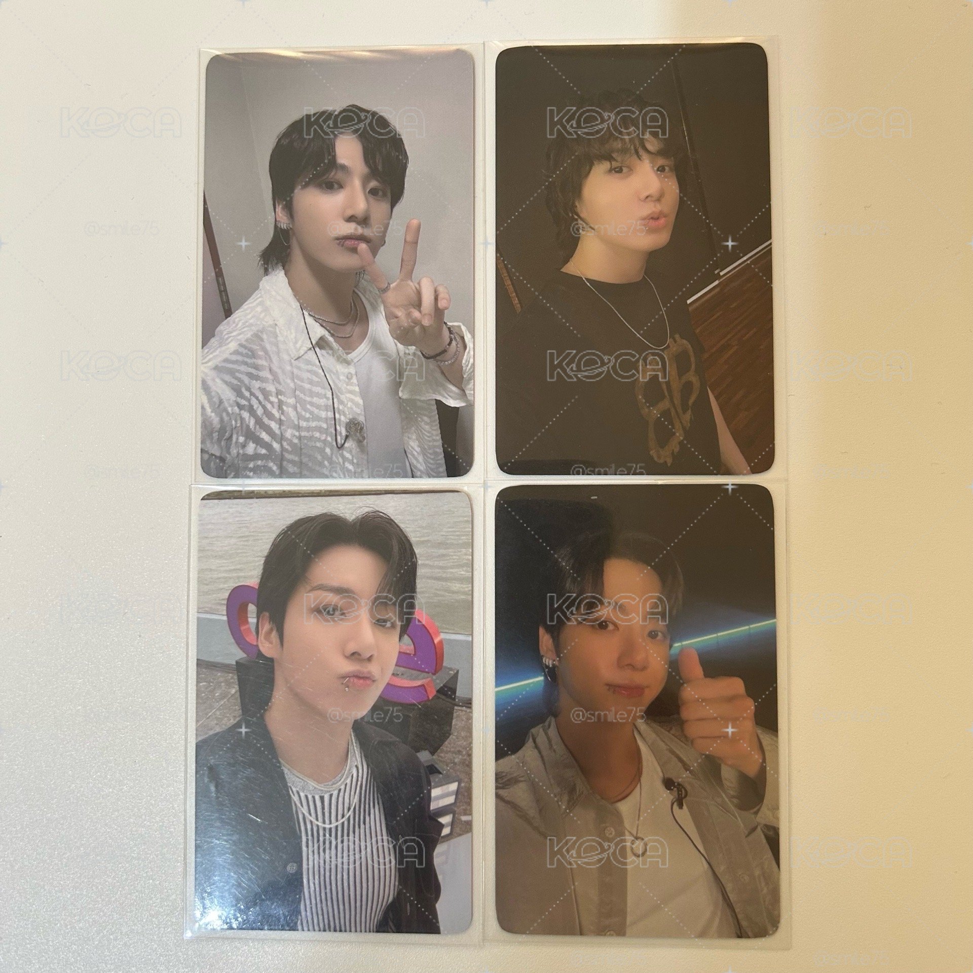 BTS 防彈少年團 田柾國 jk jungkook golden sw 幸運卡 1.0