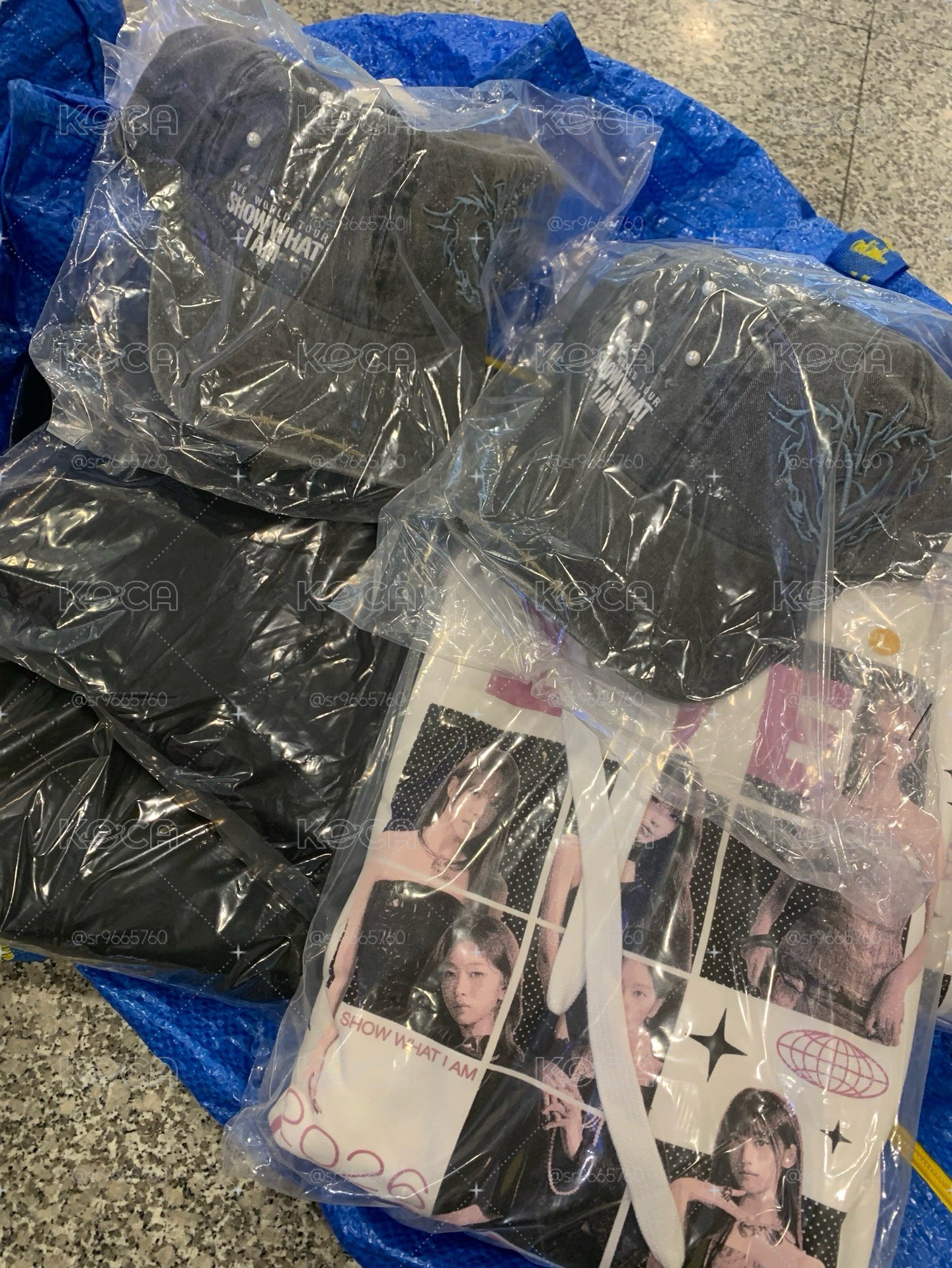 IVE 海外場白色帽T 現貨