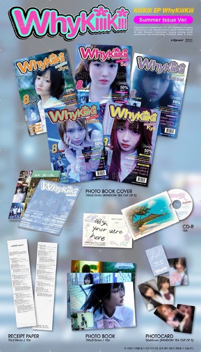 全新未拆 KiiiKiii WhyKiiiKiii 單封一套